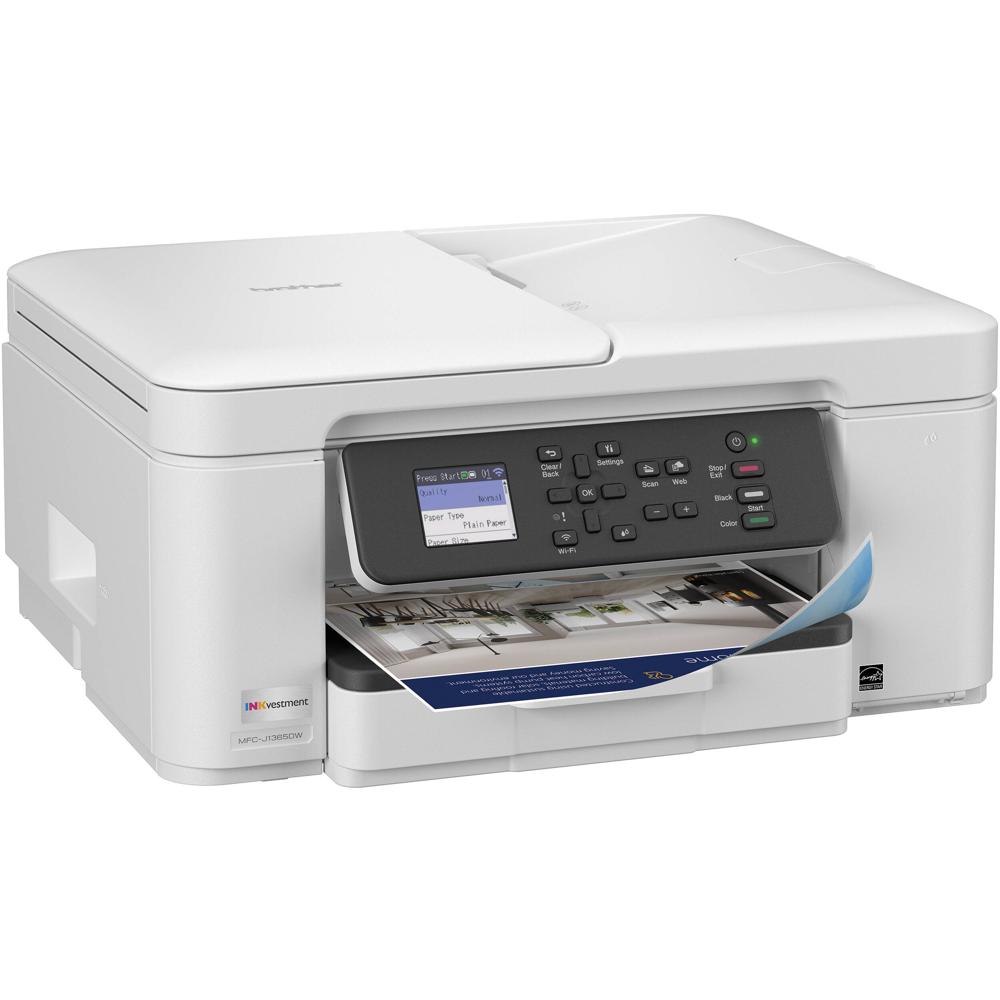 Brother MFC-J1365DW Impresora Multifuncional Color Inkjet con Conectividad Wi-Fi y Dúplex