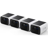 eufy Security SoloCam S220 Cámara de Seguridad 2K con Energía Solar - Pack de 4