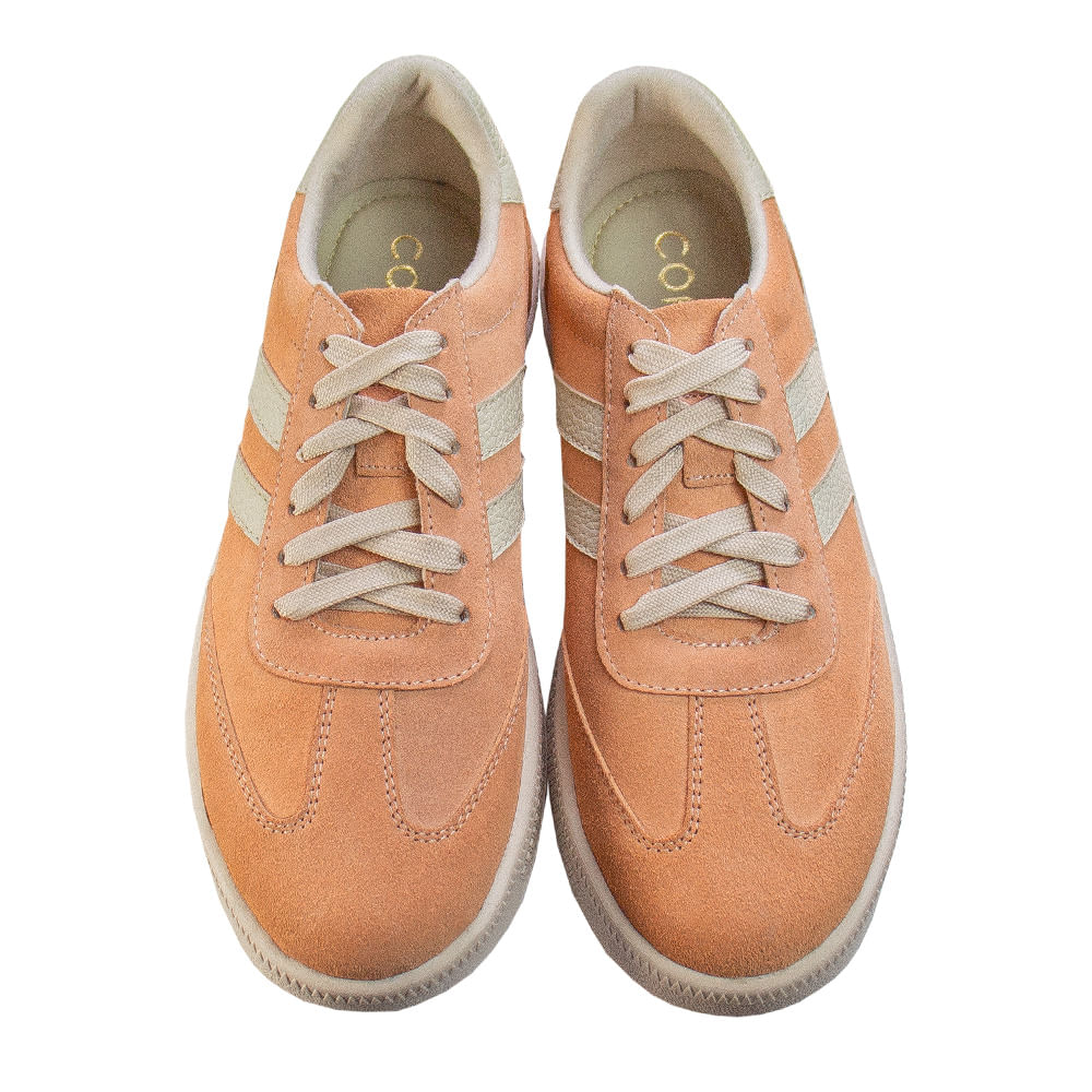 Zapatilla Plataforma Mujer Corelli Siena Gamuzón Melón Talla 39