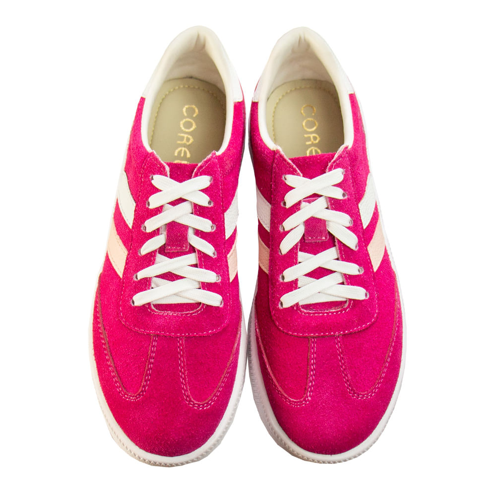 Zapatilla Plataforma Mujer Corelli Siena Gamuzón Fucsia Talla 38