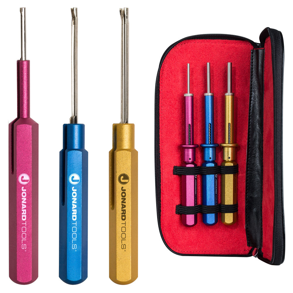 Jonard Tools Kit de Herramientas de Inserción y Extracción KA-260 & KR-260 - Aluminio Du