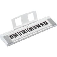 Yamaha Piaggero NP-15 Piano Digital Portátil 61 Teclas Sensibles al Tacto, Sonidos de Pia