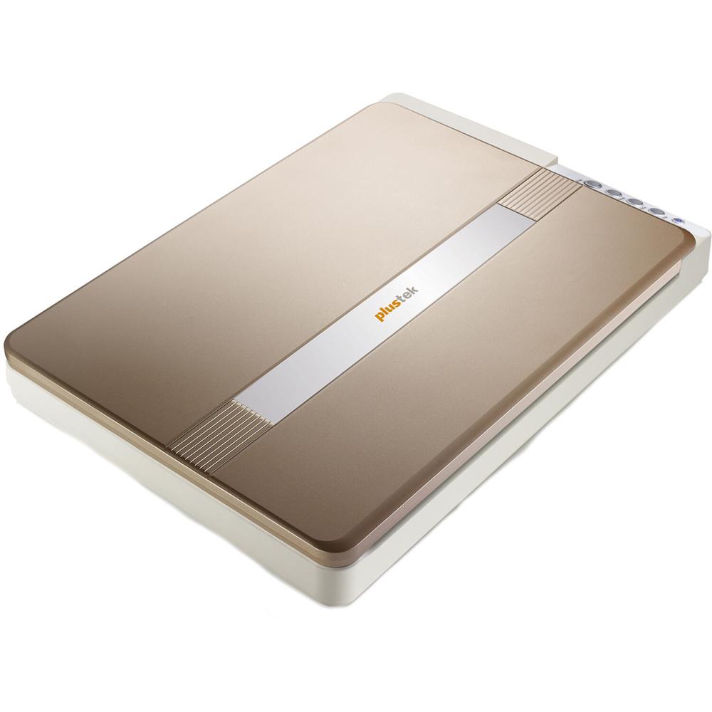 Plustek Escáner Planos OpticSlim 1680 - Resolución Óptica 1200 dpi, Tamaño Máximo de
