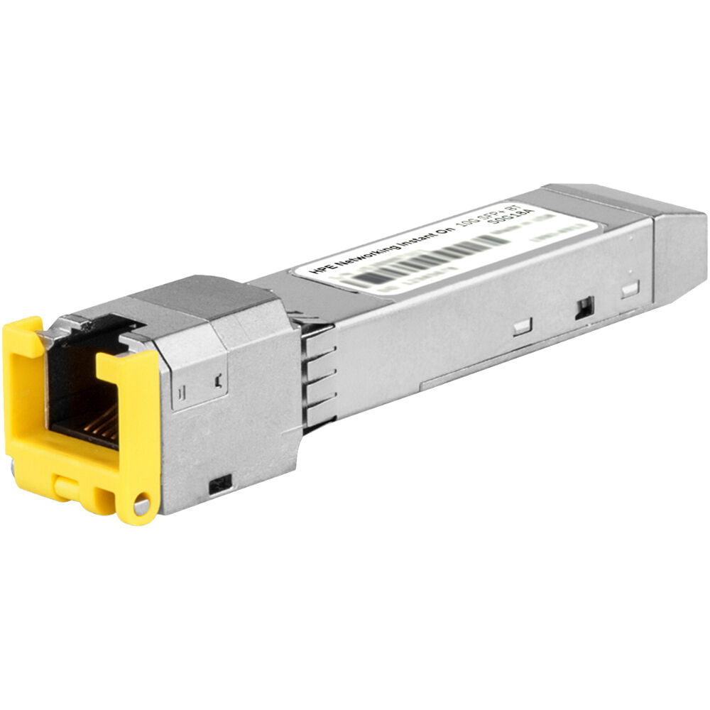 HPE Networking Transceptor SFP+ Instant On 10G RJ45, Hasta 10 Gb/s, Multi-Mode, Distancia