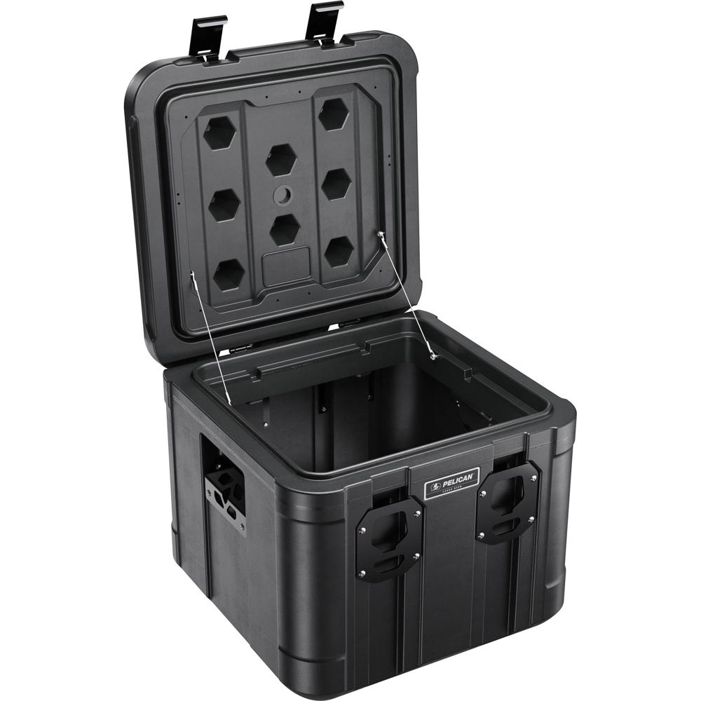 Pelican BX50 Cargo Case 50L Negra - Construcción Roto-Moldeada, Manijas Resistentes, Plac