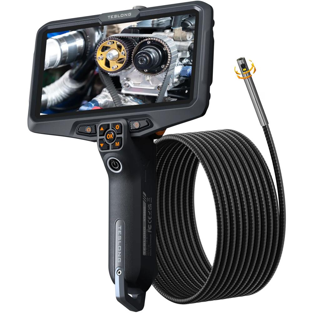 Teslong NTS600 Cámara de Inspección con Pantalla de 6"" y Lente Rotatorio Doble de 0.33""