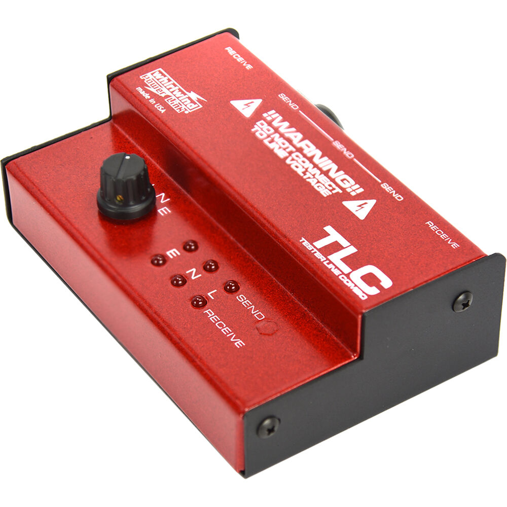 Whirlwind Tester de Continuidad TLC para Cables Neutrik powerCON/powerCON TRUE1