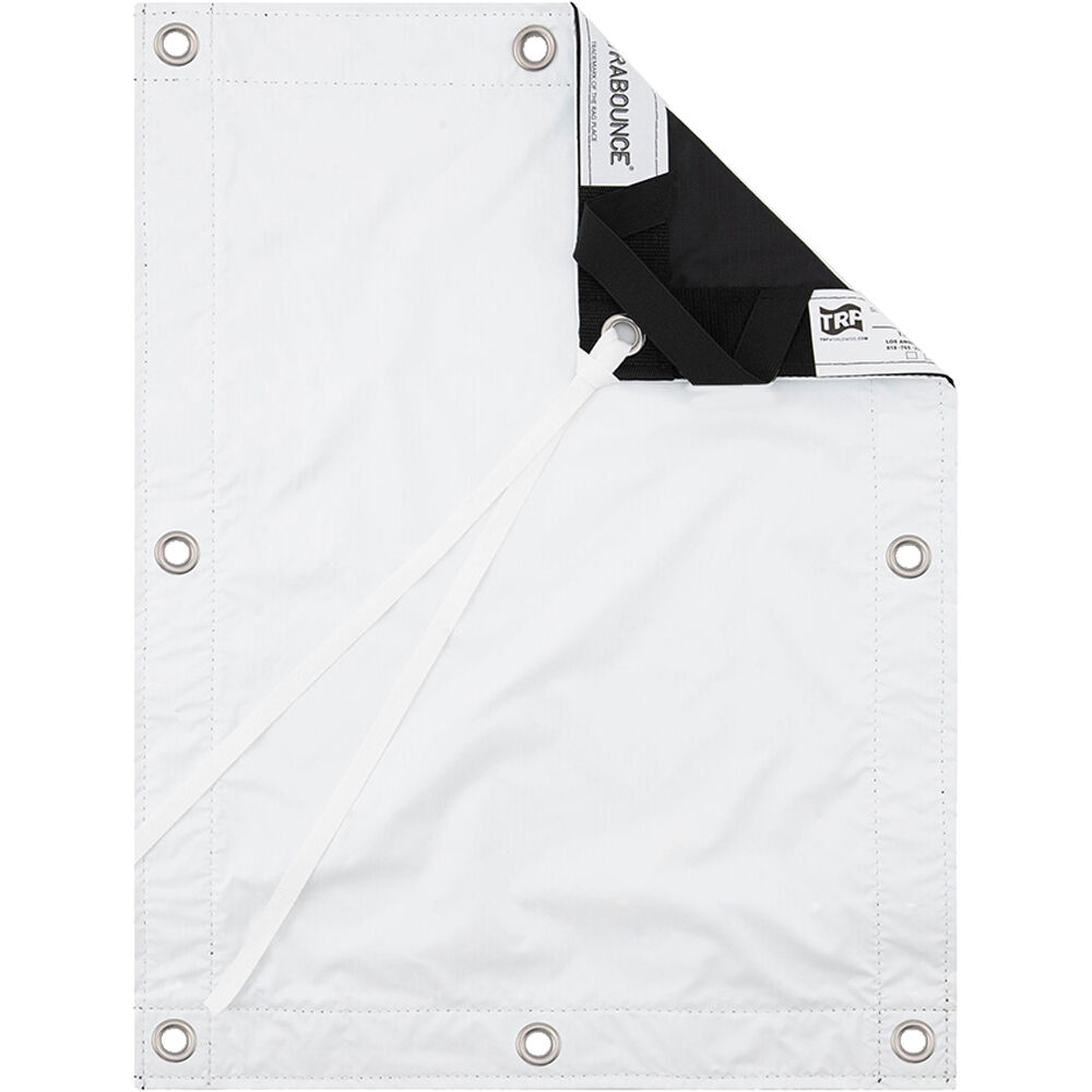 TRP WORLDWIDE UltrBounce 12 x 12' Tela Nylon Resistente al Calor, Lado Negro y Blanco