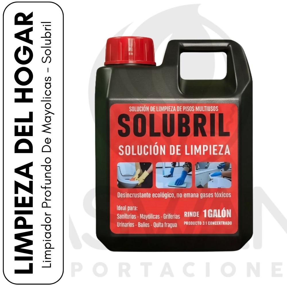Limpiador Profundo De Mayolicas - Solubril