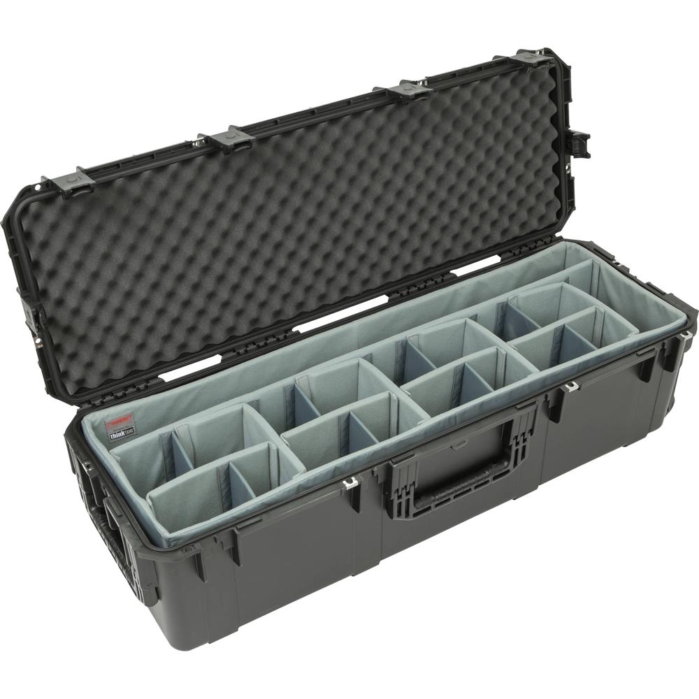 SKB 3i-Series 4213-12 Caja de Transporte Impermeable con Ruedas y Divisores Personalizable