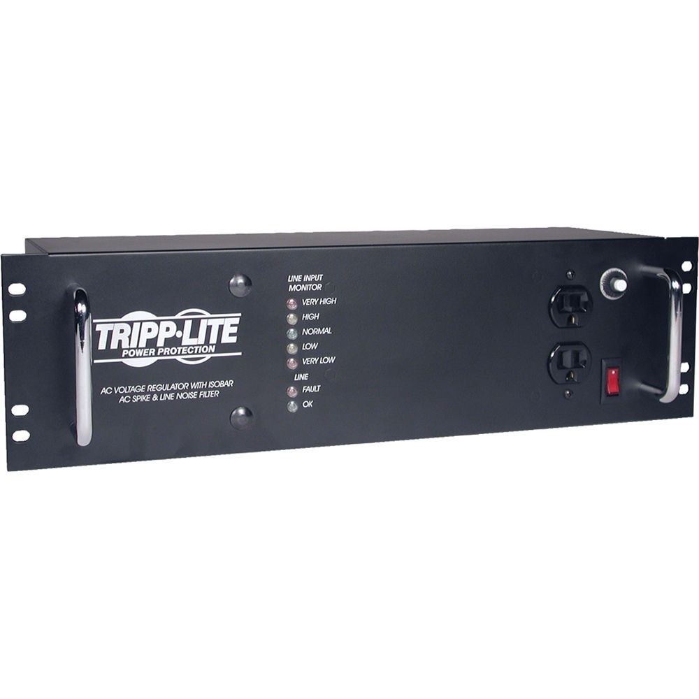 Tripp Lite Regulador Automático de Voltaje LCR2400 con Protección contra Sobretensiones,