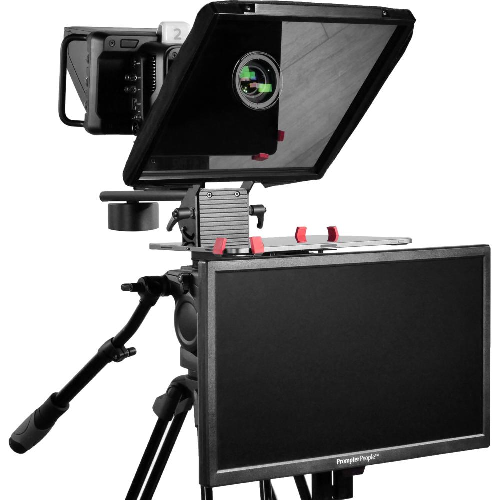 Prompter People Teleprompter Pal Pro 12"" con Monitor de Talento de 18.5""