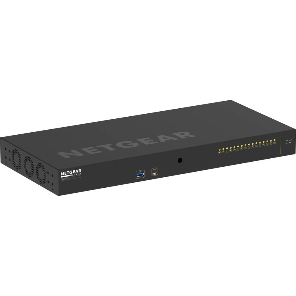 NETGEAR Switch de Red Gestionado M4250 XSM4216F 16 Puertos SFP+ 10Gb, Capacidad de Conmuta