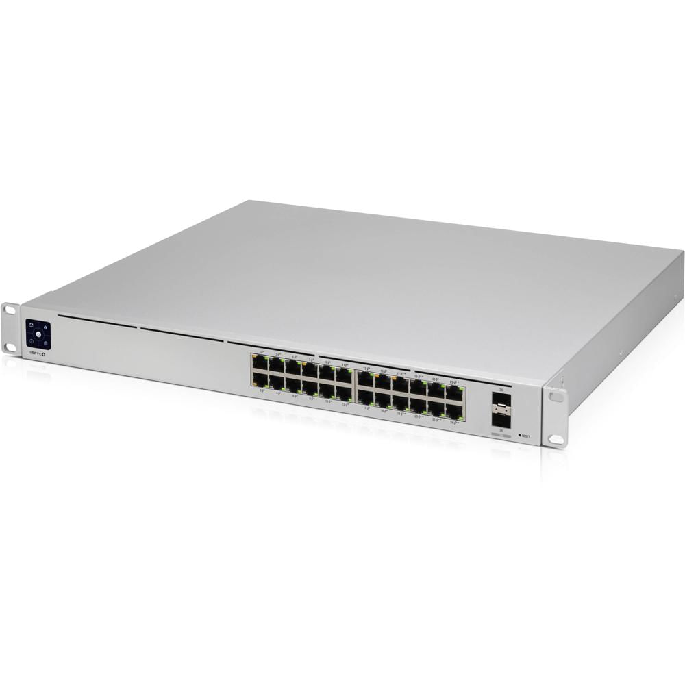 Ubiquiti UniFi Pro PoE Switch 24 Puertos Gigabit Managed con SFP+ - 400W, 65.47 Mpps, Pant