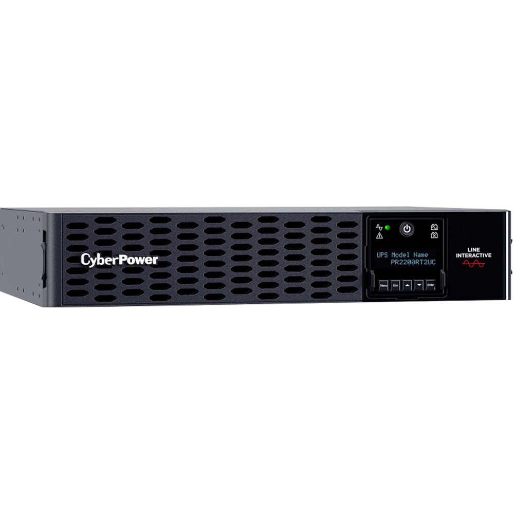 CyberPower PR2200RT2UC UPS Sinewave 2200VA/2200W, 8 Salidas NEMA 5-20R, Protección contra