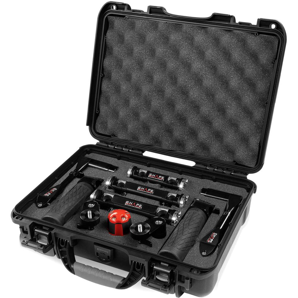 SHAPE Kit de Manijas Telescópicas con Bloques de Varilla (Negro) - Incluye Manijas Telesc