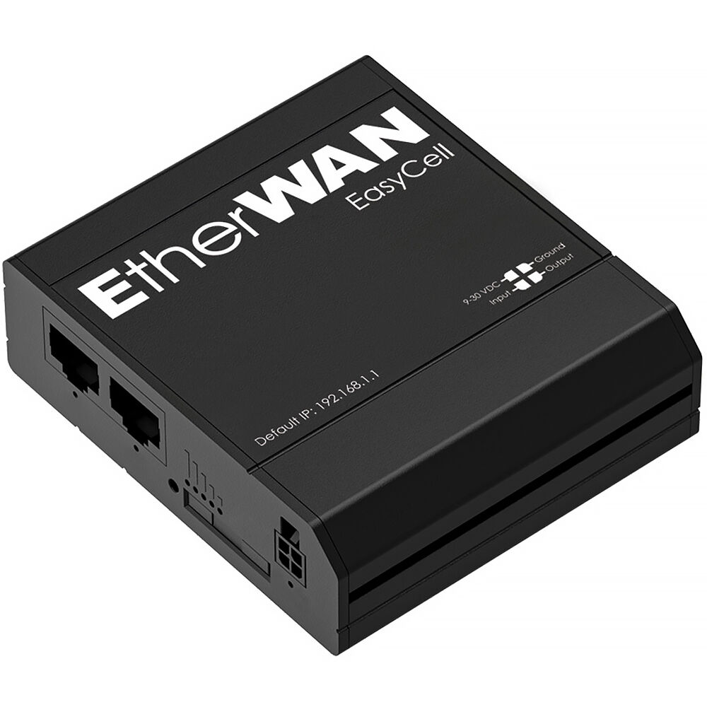 EtherWAN Router 4G LTE EasyCell - Hasta 150 Mb/s Descarga, IP30, Wi-Fi 4 (802.11n), Conexi