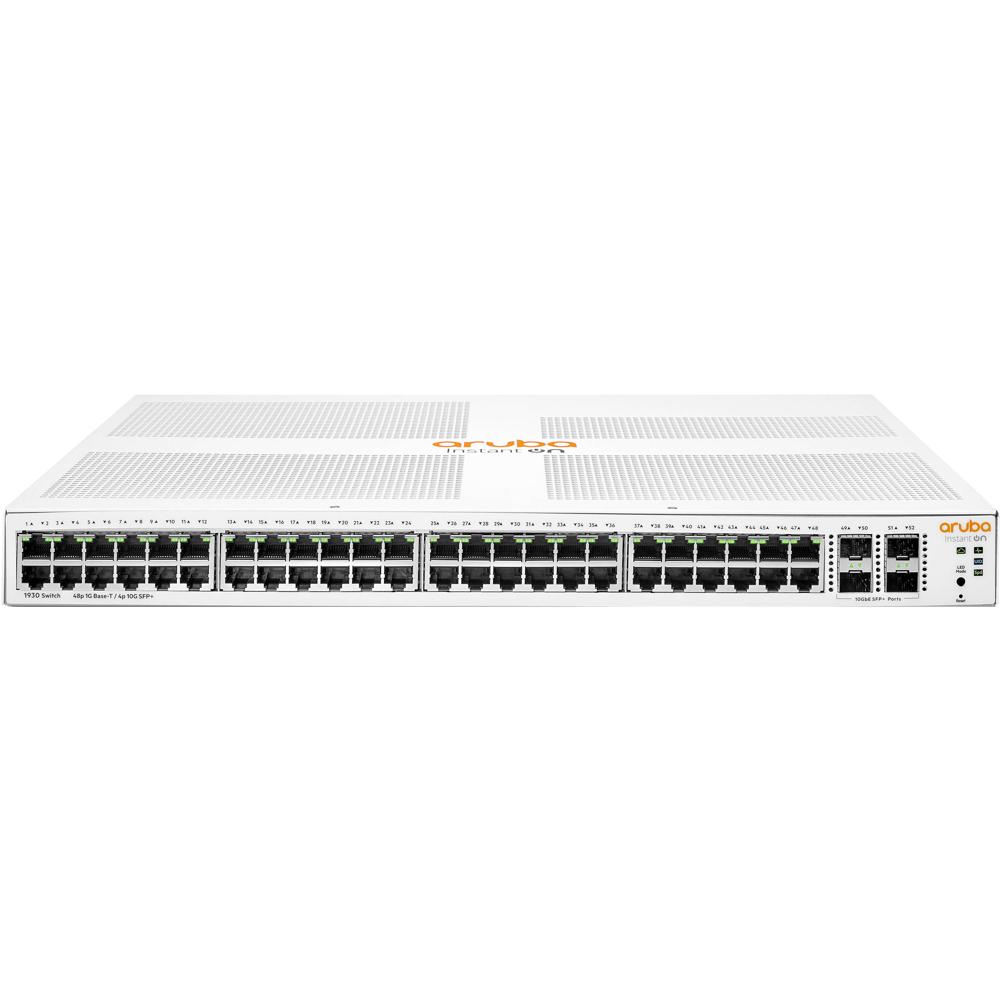 HPE Networking Switch Managed Instant On 1930 48 Puertos Gigabit con 4 Puertos 10Gb SFP+