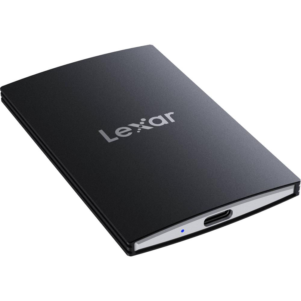 Lexar SSD Portátil SL500 4TB USB 3.2 Gen 2x2 - Velocidades de Lectura hasta 2000 MB/s y E