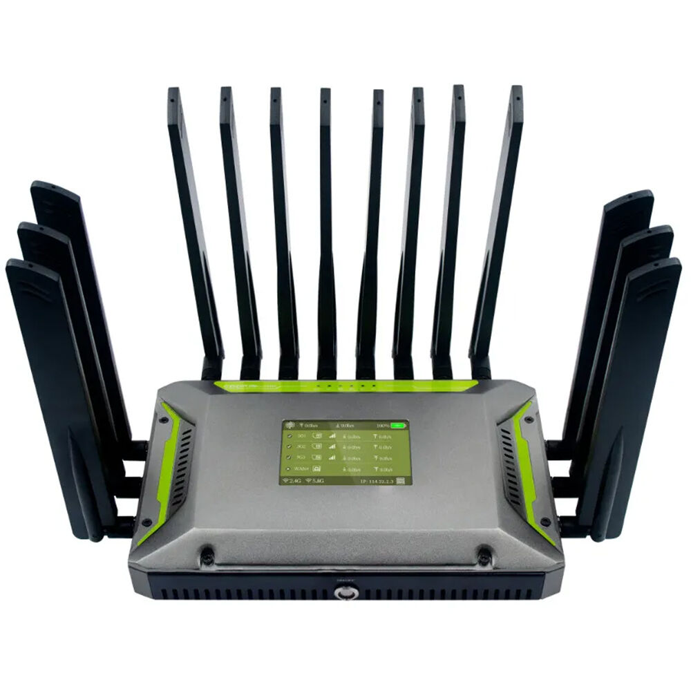 MiNE Media Router de Agregación de Red Cedar C3 4G/5G, Soporta Wi-Fi 6, 3 Módulos SIM, 4