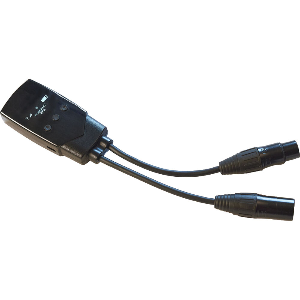 LumenRadio MoonLite² Transceptor CRMX Portátil Recargable con Conectividad Bluetooth y C