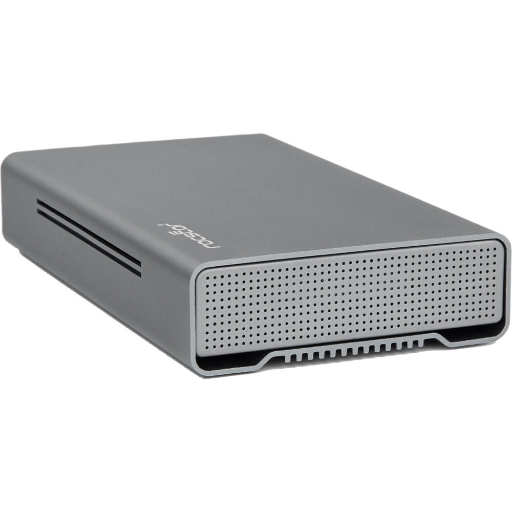 Rocstor Disco Duro Externo Rocpro D90 22TB USB 3.2 Gen 2 - Aluminio, 7200 rpm, Compatible