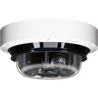 Hanwha Vision Cámara Domo Exterior 4MP 4 Canales AI IR con Lentes Varifocales 3.3 - 5.7mm