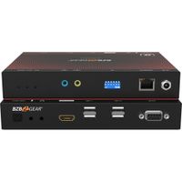 BZBGEAR Receptor AV sobre IP Multicast 4K UHD con Soporte para Video Wall y PoE