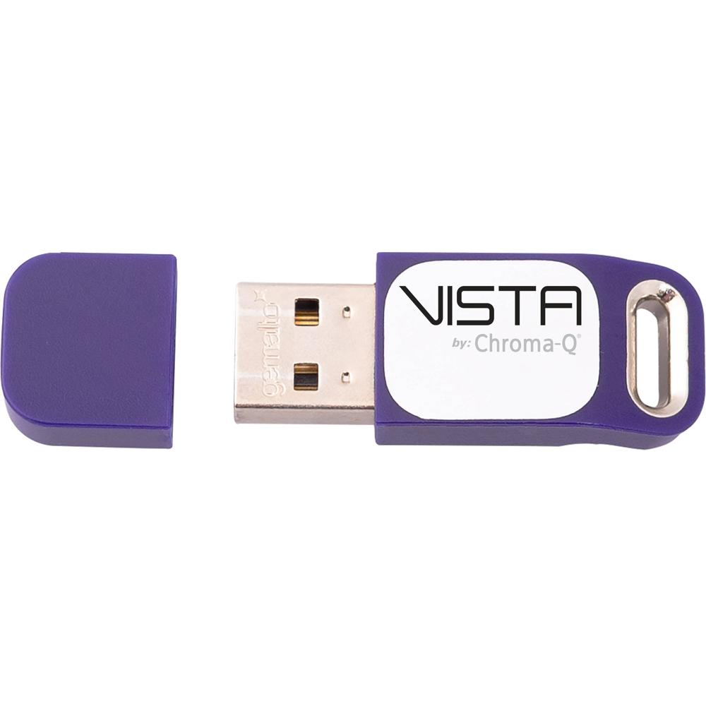 Vista Dongle 512-Channel para Control de Iluminación y Medios