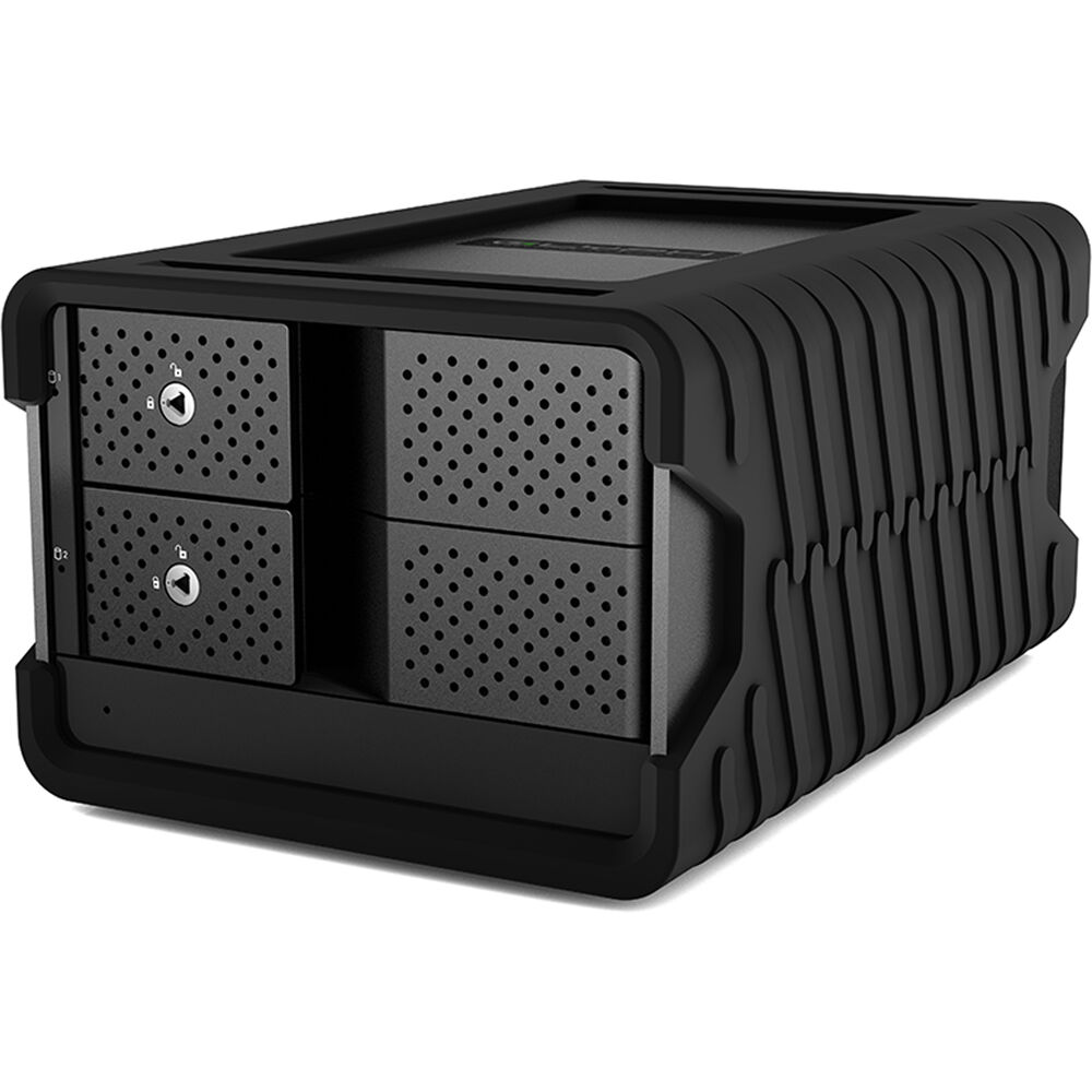 Glyph Technologies Blackbox PRO RAID 44TB - 2-Bay Thunderbolt 3 con 2 x 22TB HDD 7200 rpm,