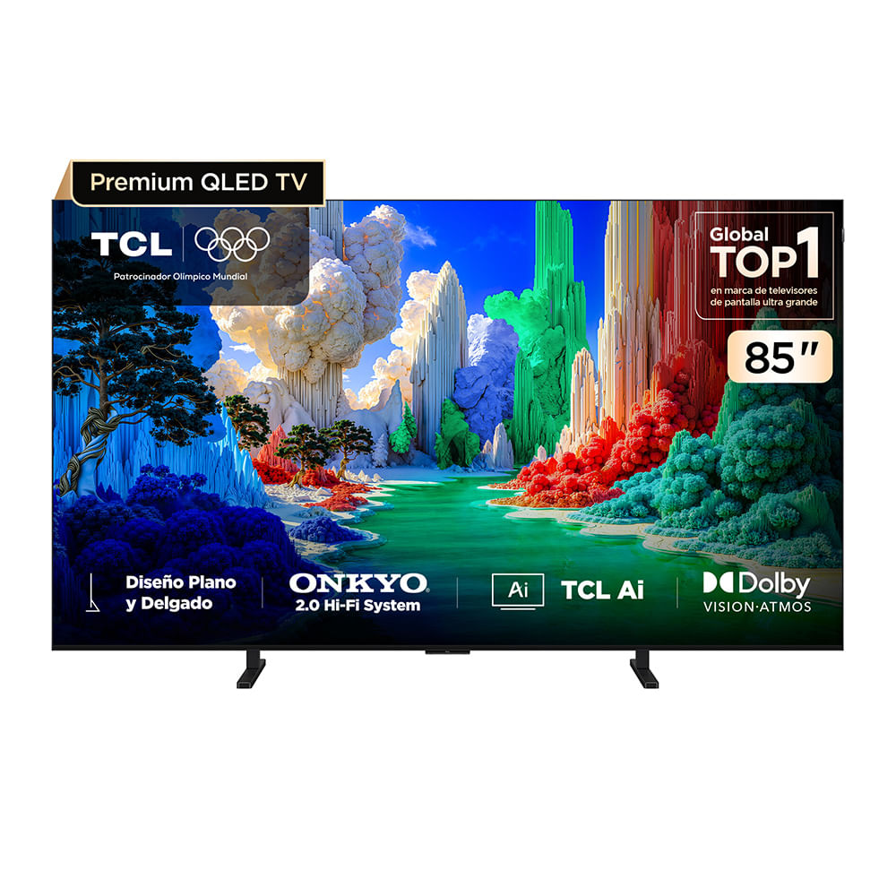Televisor TCL QLED 85'' UHD 4K Smart TV 85A400