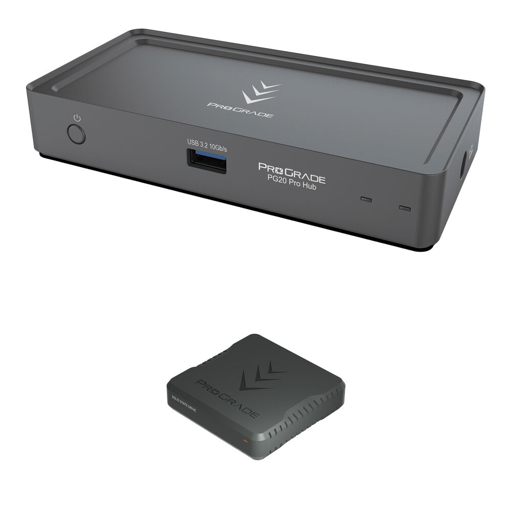 ProGrade Digital PG20 Pro Hub Thunderbolt 4 con SSD Externo Mini de 1TB PG10.5
