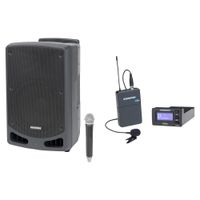 Samson Expedition XP312w Sistema PA Portátil 300W con Micrófono Lavalier Inalámbrico Co