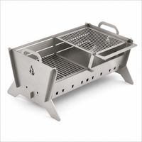 Parrilla Portatil Alpina Chef de Acero Inox