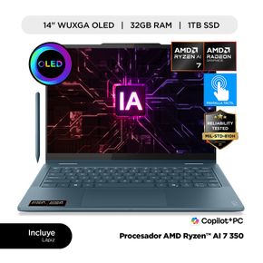 Lenovo Yoga 7 2en1 14AKP10 Ryzen AI 7 32GB RAM 1TB