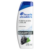 Shampoo HEAD&SHOULDERS Purificación Capilar Control Caspa Frasco 375ml