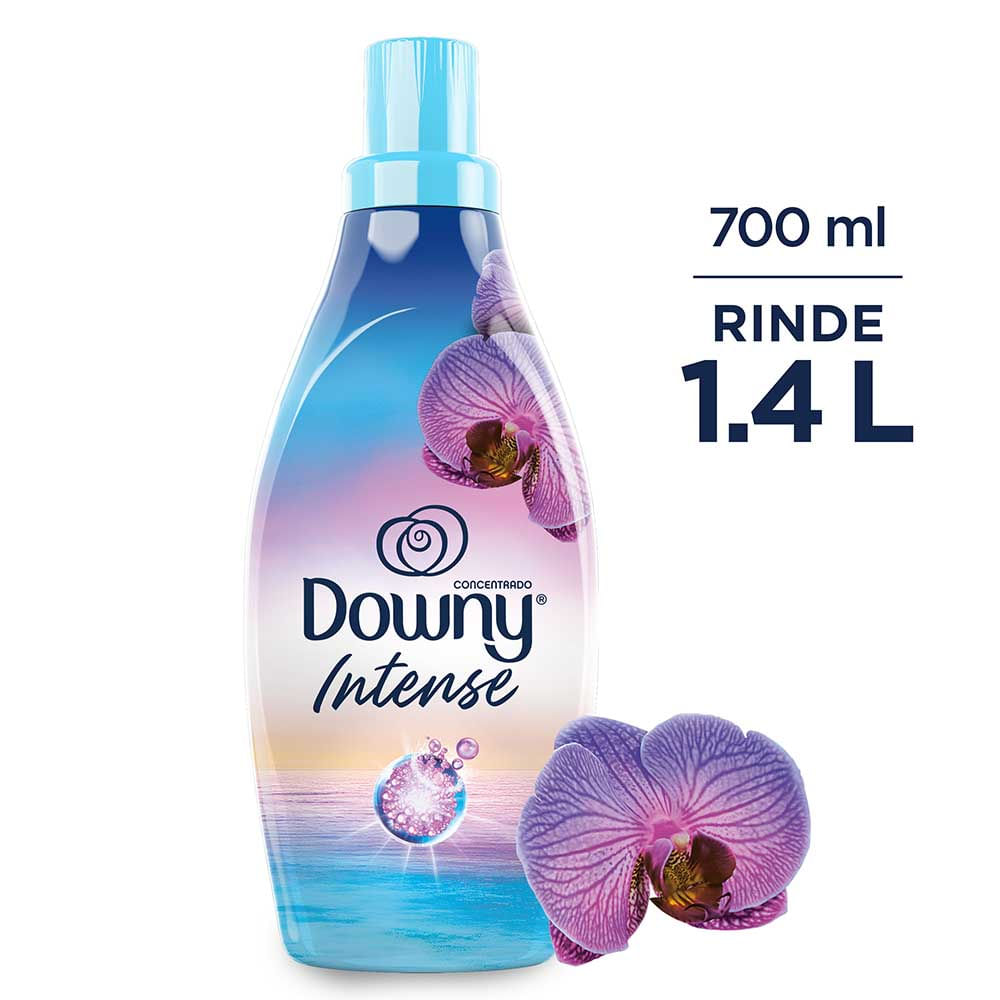 Suavizante para Ropa DOWNY Intense Amanecer Aroma con Notas Frescas Florales Botella 700ml