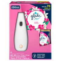 Ambientador Automático Aparato GLADE Elixir Floral Frasco 175g