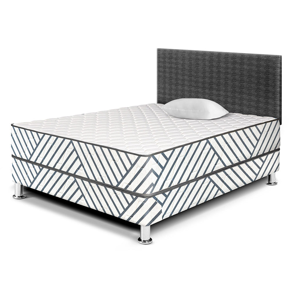 Dormitorio VIVA HOME Palmera Plus 1.5 Plazas + 1 Almohada + 1 Protector