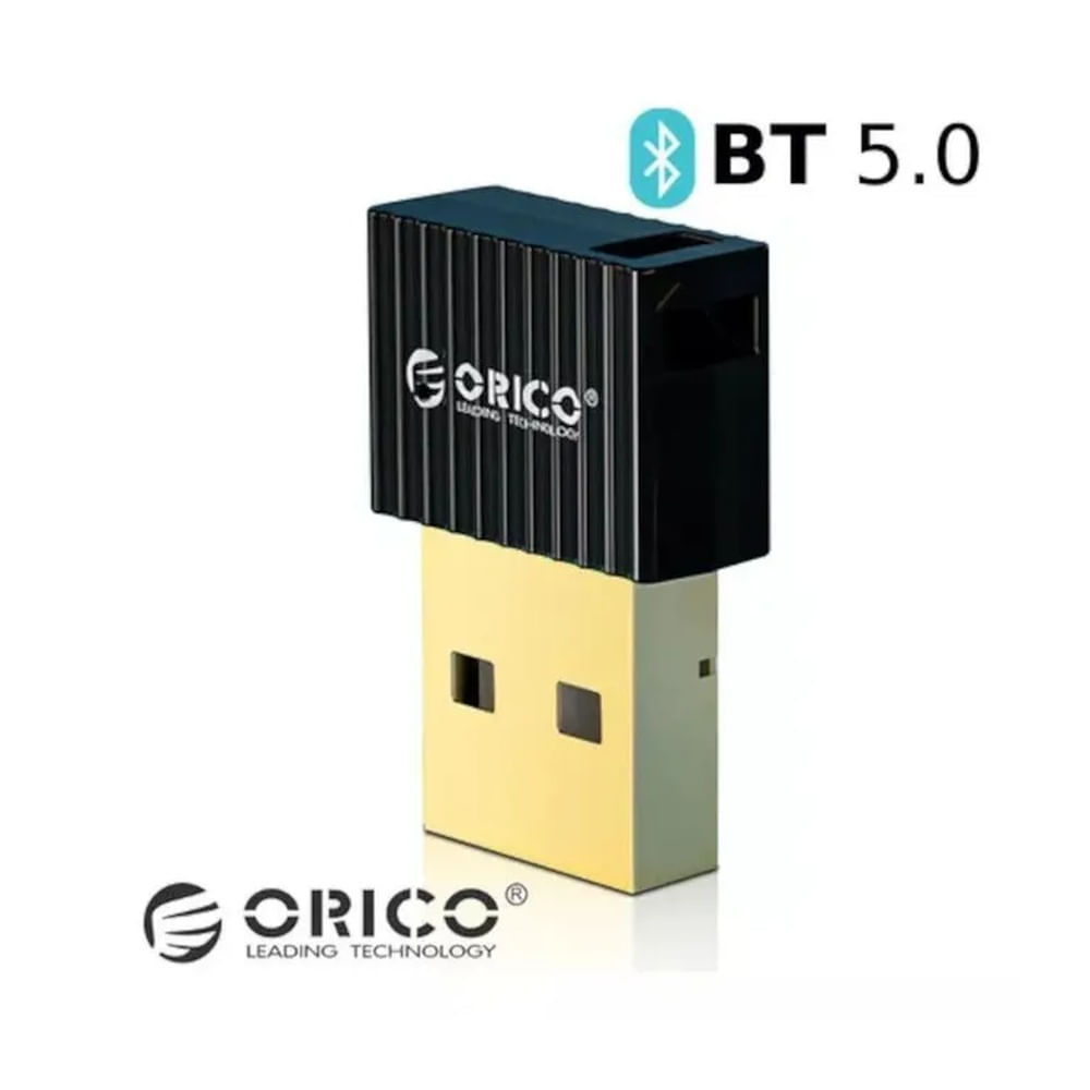 Adaptador bluetooth usb 5.0 orico para teclados audifonos smart phone