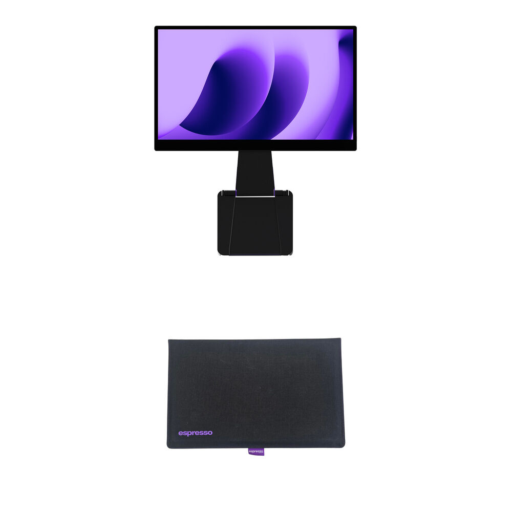 espresso Monitor 17.3"" Pro 4K Multi-Touch con Soporte y Funda de Viaje de Nylon