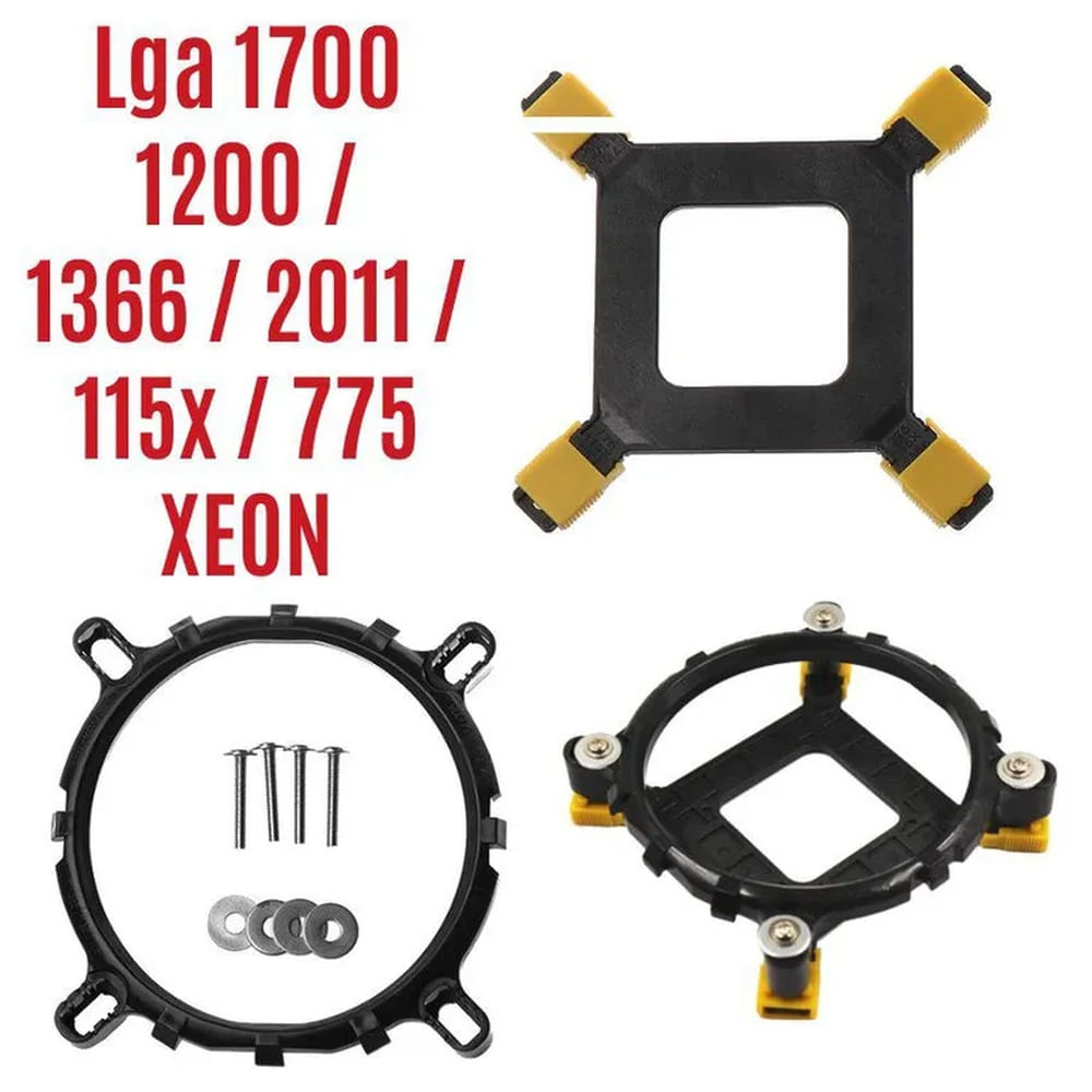 Adaptador soporte p cooler montaje intel lga 1700 xeon 115x 1366 775