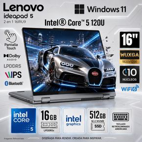 Lenovo IdeaPad 5 Core 5 120U 16GB RAM 512GB
