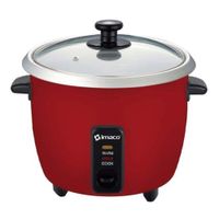Olla arrocera imaco rc006 0.6lts - color ROJO