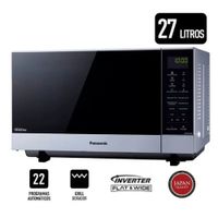 Horno microondas Panasonic NN-GF574MRPM 27L con dorador