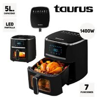 Freidora De Aire Taurus 5 Lts Mod. Silver Fryer