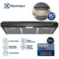 Campana Extractora Electrolux 90cm Alto Poder de Succión