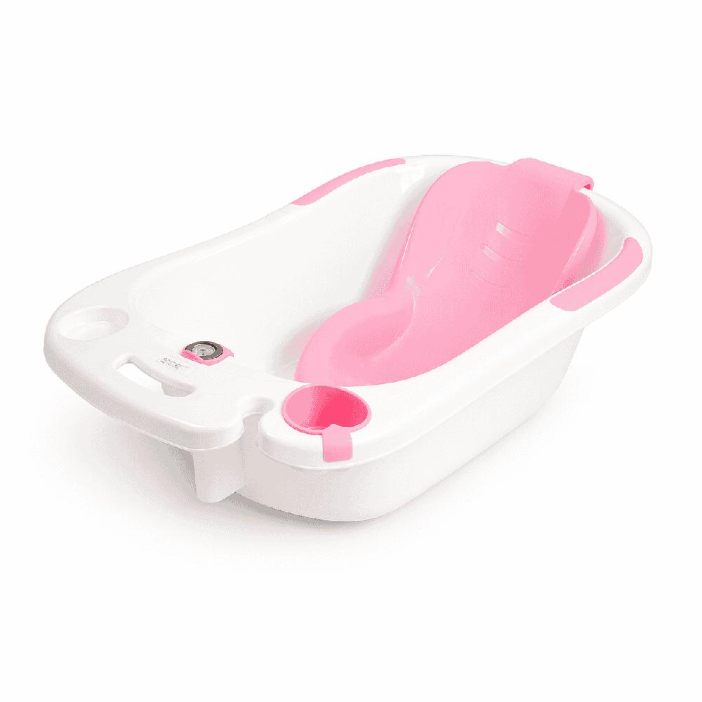 BAÑERA DE BEBE MAX ROSADO