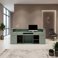 Counter de recepción Lyan Verde - Masiva Home