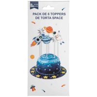 Pack Toppers para Torta CLASS & WORK Space 6un